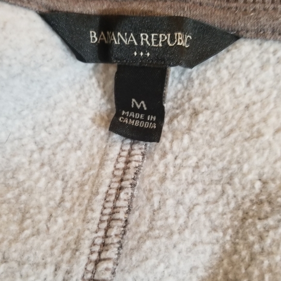 Banana Republic sz med open front sweatshirt - Picture 8 of 9
